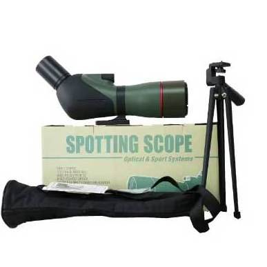 Spotting Scope Monocular Telescope ED Lens Zoom 16-48x65 Porro BAK4 FMC Lens Waterproof With Tripod for Bird Watching