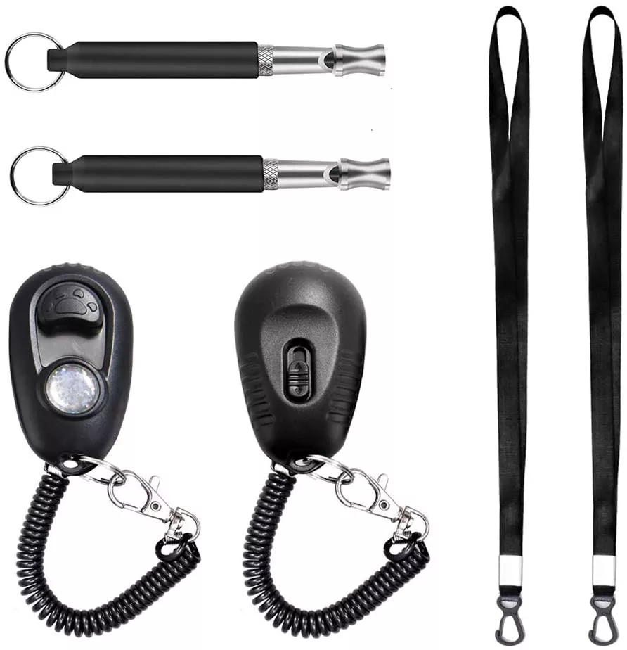 Dog Trainer Pet Outdoor Sports Supplies Puppy Dog Whistle Ultrasonic Dog Clicker Pet Training Kit