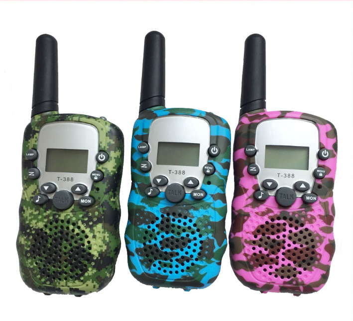 Outside Adventures for Kids Walkie Talkies Toy with Flashlight LCD Screen Long Range Walkie Talkie