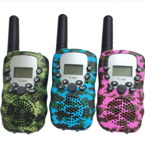 Outside Adventures for Kids Walkie Talkies Toy with Flashlight LCD Screen Long Range Walkie Talkie