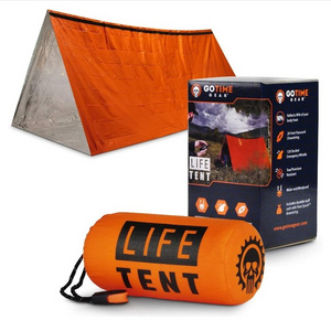 Go Time Gear Life Tent Emergency Survival Shelter 2 Person Emergency Tent