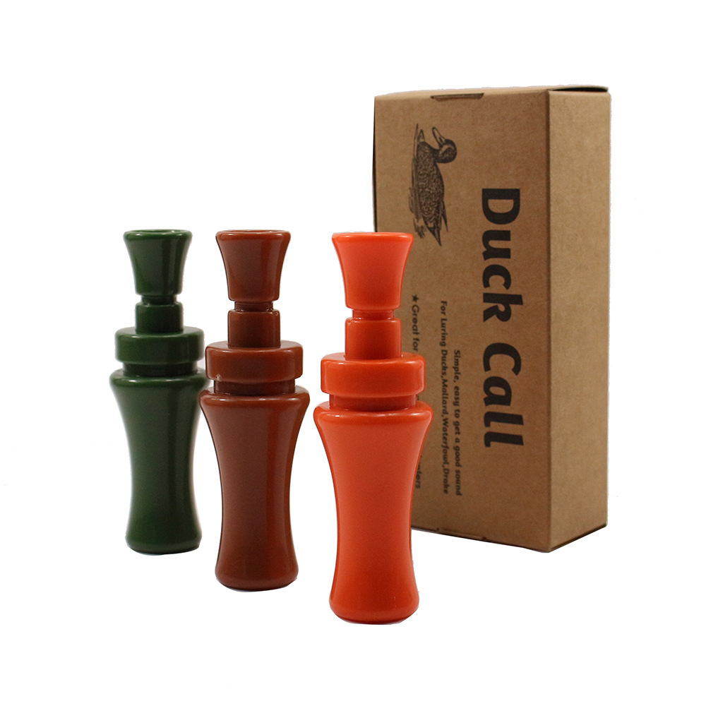 Plastic Duck Decoy Duck Call Whistle