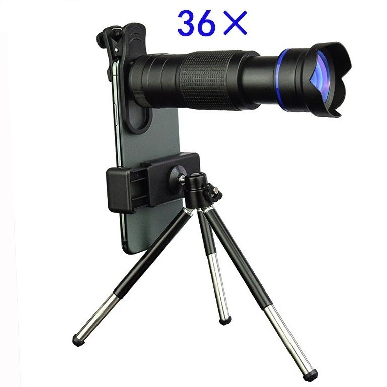 JAXY HD Mobile Phone Telescope BAK4 Super Zoom Lens For Monocular Telescope Smartphone