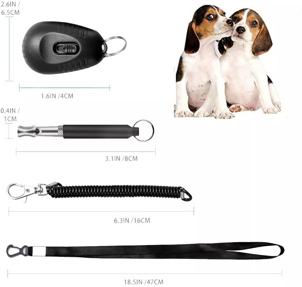 Dog Trainer Pet Outdoor Sports Supplies Puppy Dog Whistle Ultrasonic Dog Clicker Pet Training Kit