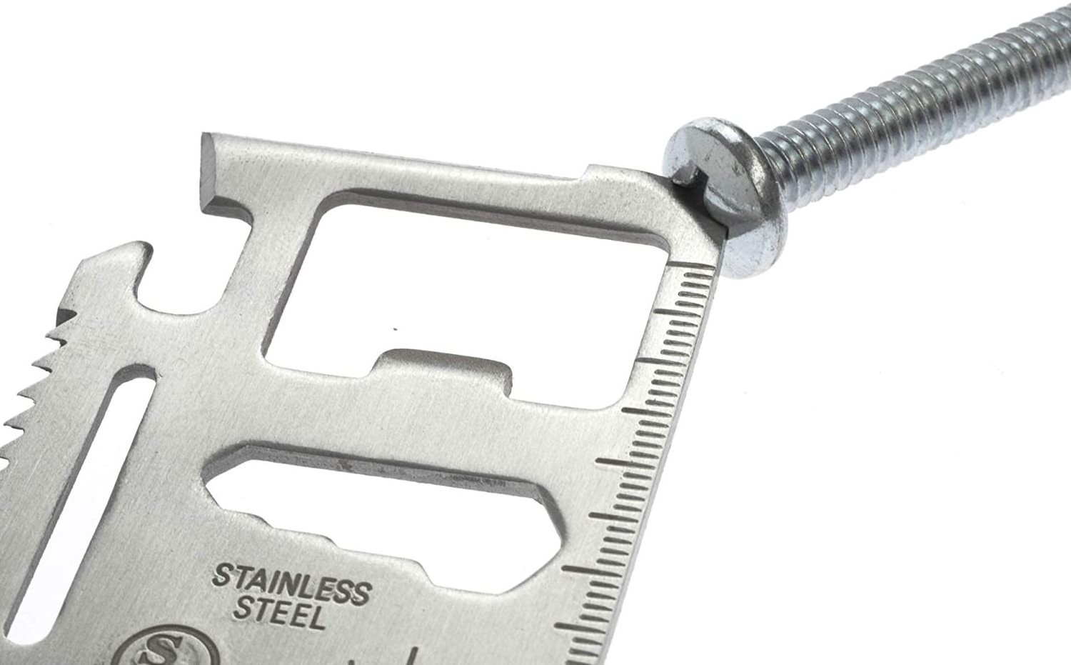 Stainless Steel 11 in 1 Beer Opener Survival Card Tool Fits Perfect in Your Wallet