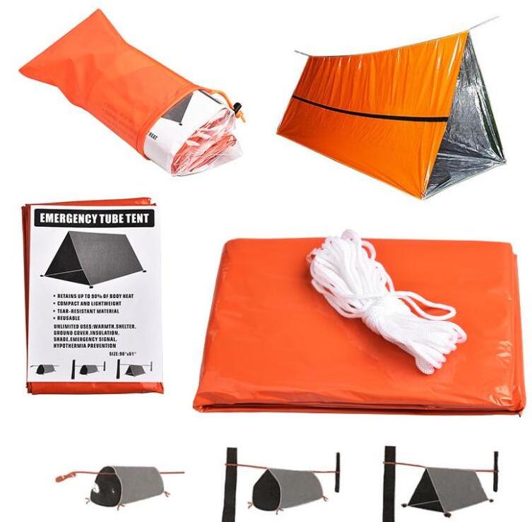 Go Time Gear Life Tent Emergency Survival Shelter 2 Person Emergency Tent