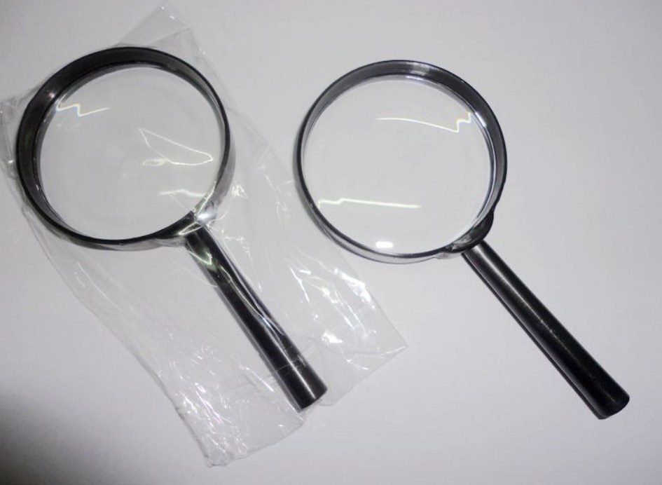 3X Mini Handheld Magnifier Portable Reading Magnifying Loupe Reading Glass Lens Kids Inspection Magnifying For Reading 60mm