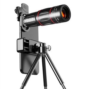 Concert HD External Camera 28x Zoom Mobile Phone Telephoto Lens with Tripod