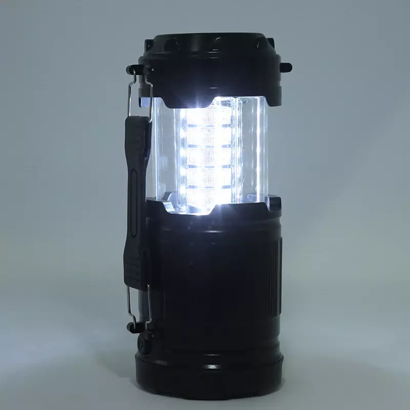 Battery style Portable Collapsible LED Camping Lanterns pop-up led flashlight lantern