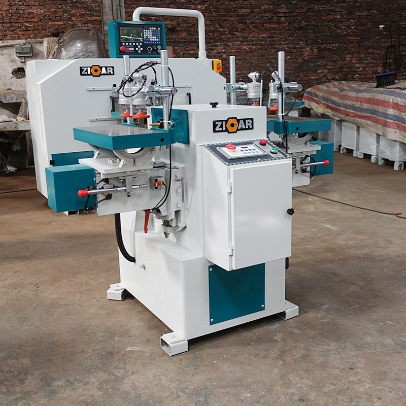 ZICAR automatic wood tenoner making machine cnc tenon and groove machine cnc double end tenoner machine for wood