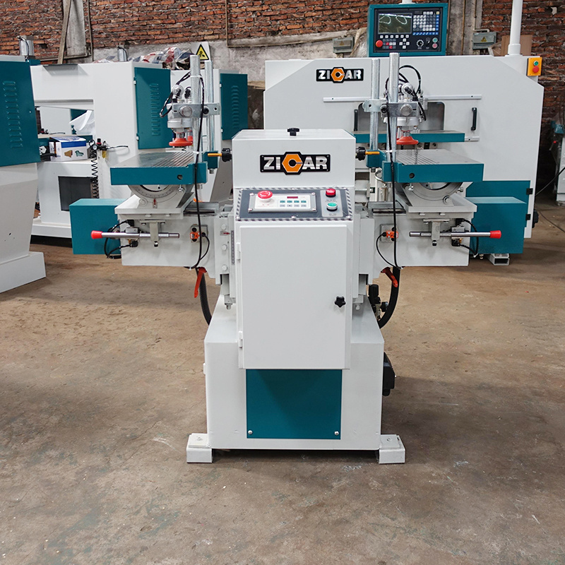 ZICAR automatic wood tenoner making machine cnc tenon and groove machine cnc double end tenoner machine for wood