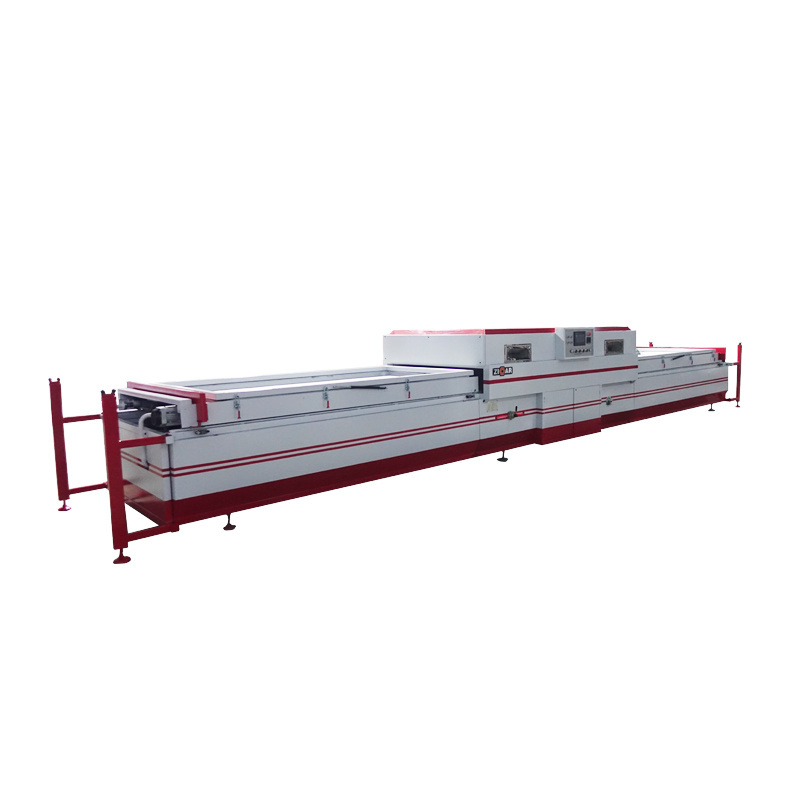 MDF doors use Vacuum film covering woodworking machine TM2480B/vacuum membrane press machine for sell