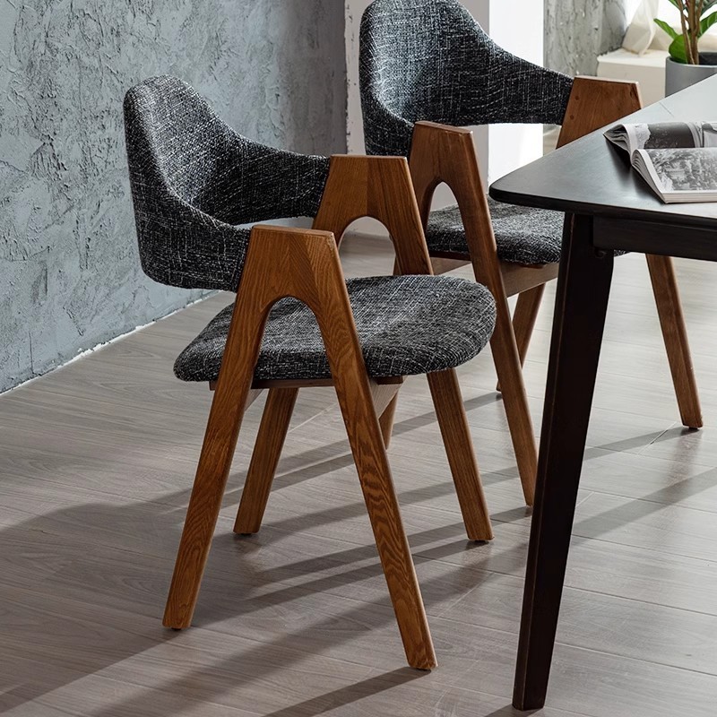 Cafe chairs for restaurants and coffee shop sillas para cafeteria de comedor luxury wood legs dining room wooden dinning chair