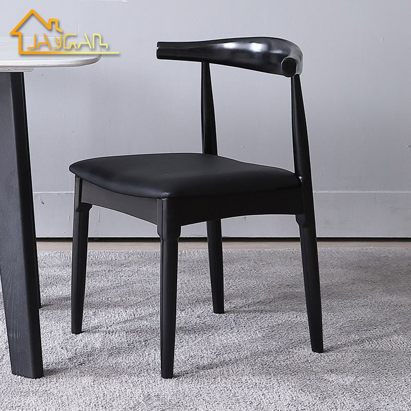 Wholesale furniture ch20 hans wegner walnut elbow chairs danish simple wooden chair designs restaurant black wood dining chair