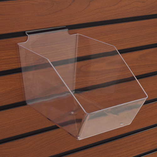 Clear acrylic multi purpose slatwall chocolate bonbon candy bins display stand box