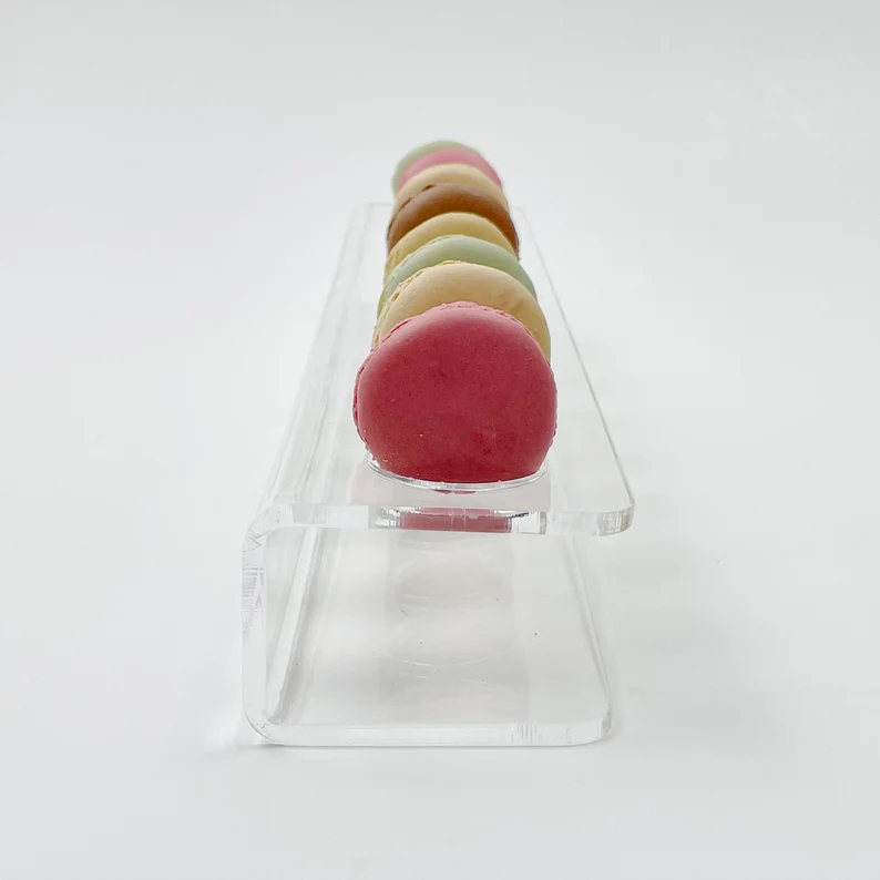 JAYI Custom Clear Acrylic Macaron Display Stand Holder