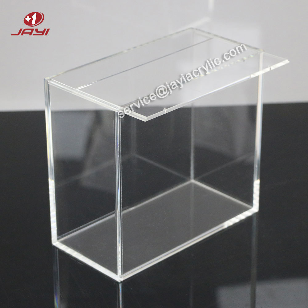 JAYI Wholesale Custom Pokemon Clear Acrylic Booster Box Display Box Acrylic Display For Booster Box