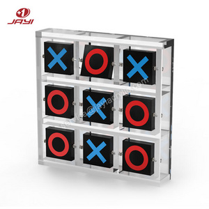 JAYI Factory Custom Wall Mounted Acrylic Tic Tac Toe Game