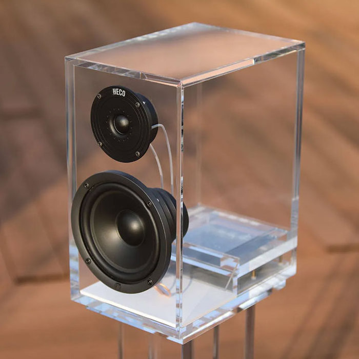 Factory Wholesale Custom Clear Acrylic Speaker Box