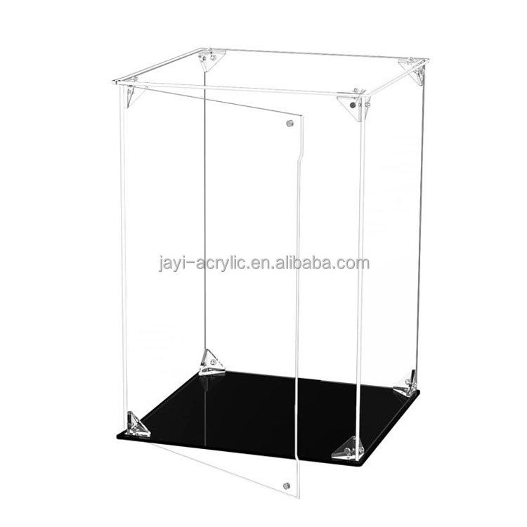 Guangdong Acrylic Factory Custom Clear Display Box Assemble Acrylic Display Case for Collection, Lego, Figure, Model, Doll