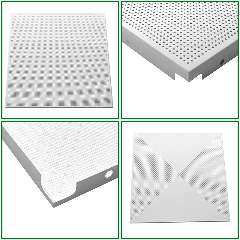 Factory Wholesale Metal Aluminum T Grid System Indoor Lay In Mount In Composite Ceiling Panel Tiles for Workplace