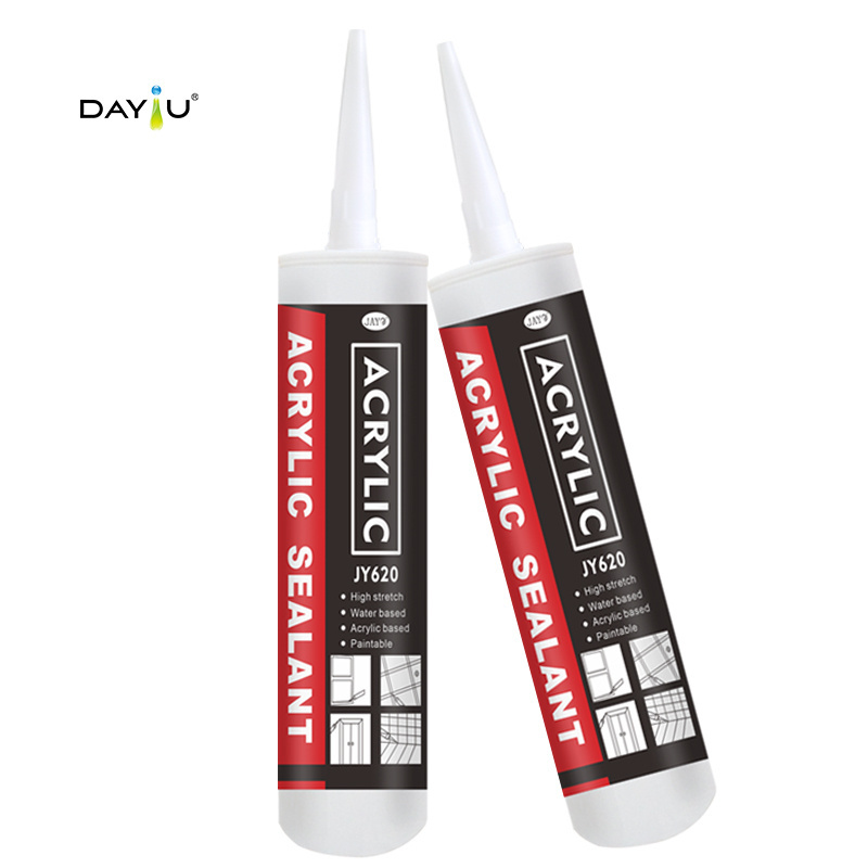 Factory Acrylic Sealant adhesive Repairing Caulking Around Windows building Filler Acrylic Silicone Sealant For Cracks In Walls