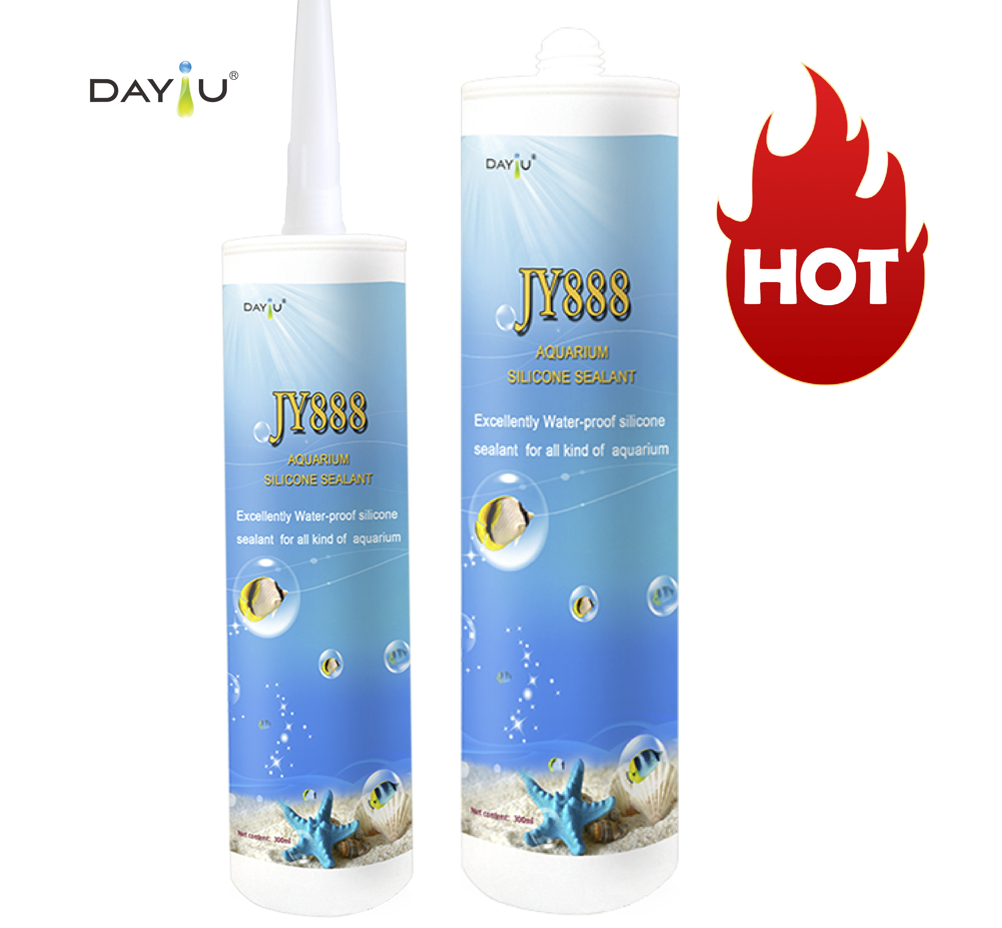 China Manufacture 100% RTV Silicone Sealant Aquarium Silicone Sealant Acetic Clear Sealing Silicone