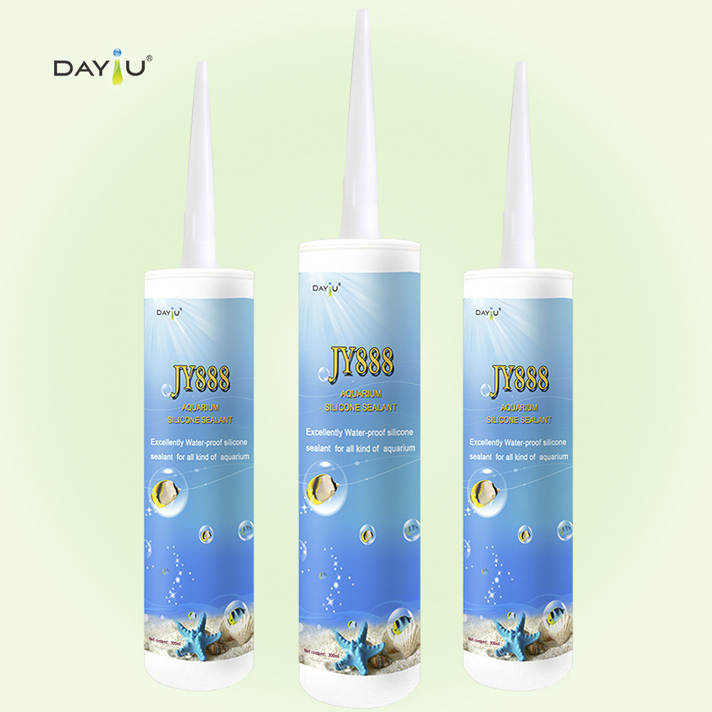 China Manufacture 100% RTV Silicone Sealant Aquarium Silicone Sealant Acetic Clear Sealing Silicone