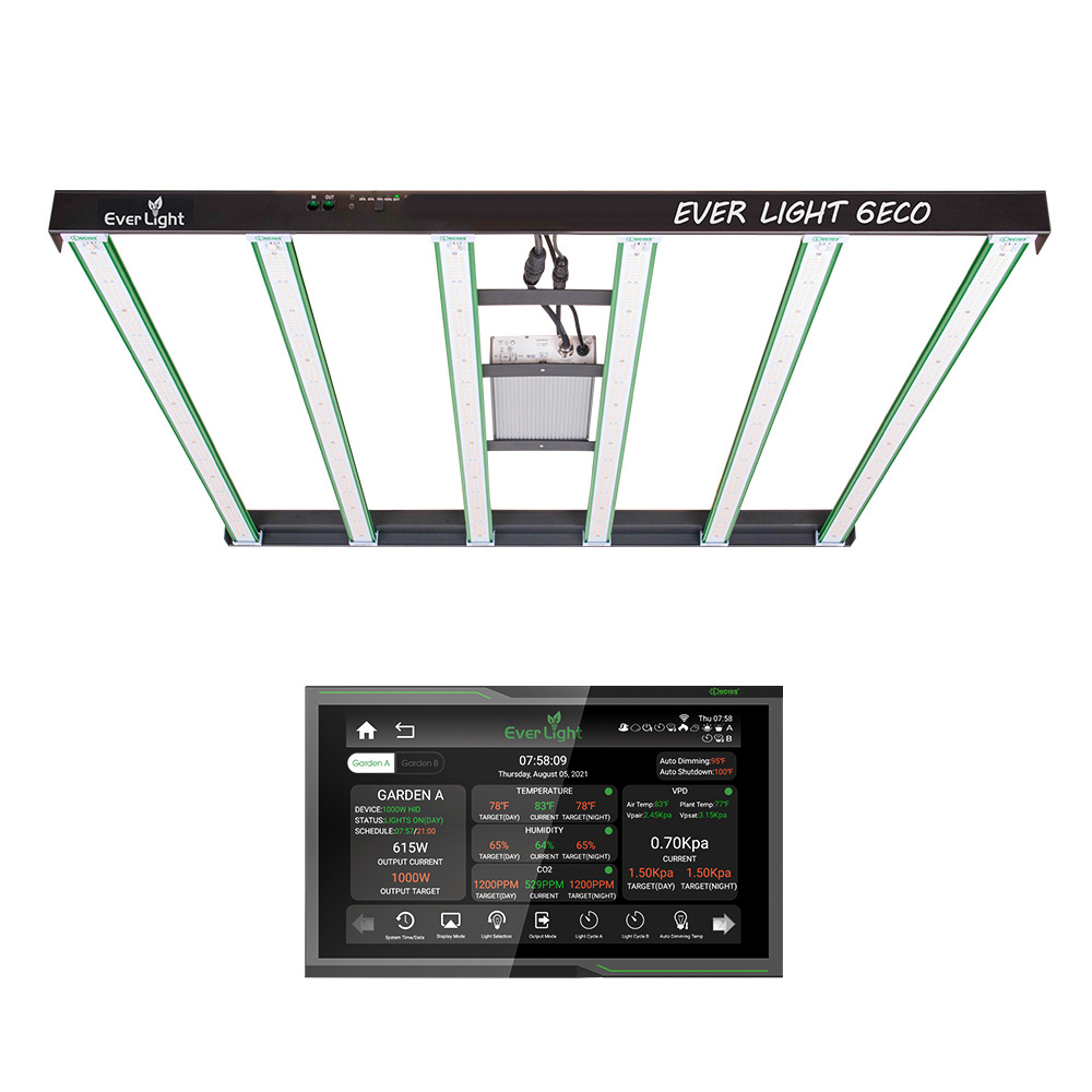 Indoor Lighting Magnetic Bars Click Style 600W 640W Grow Light LED Fixture For Commercial Cultivators