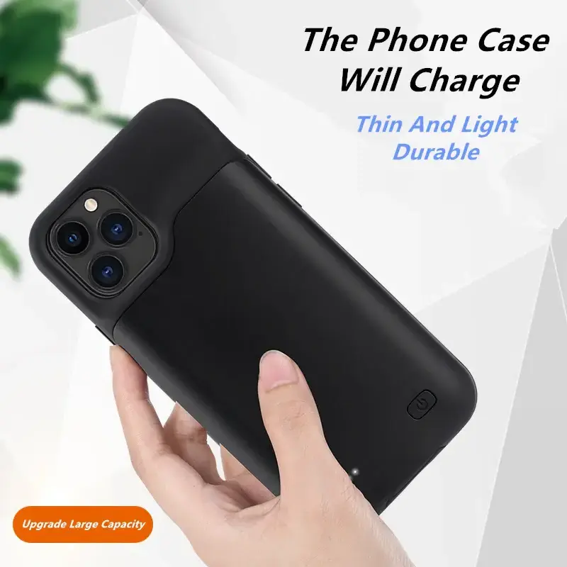 For iphone 12 Battery Case For iphone 12 Mini 12Pro Max Charger Case Thin Smart Power Bank For iphone 12 Pro Max Battery Case