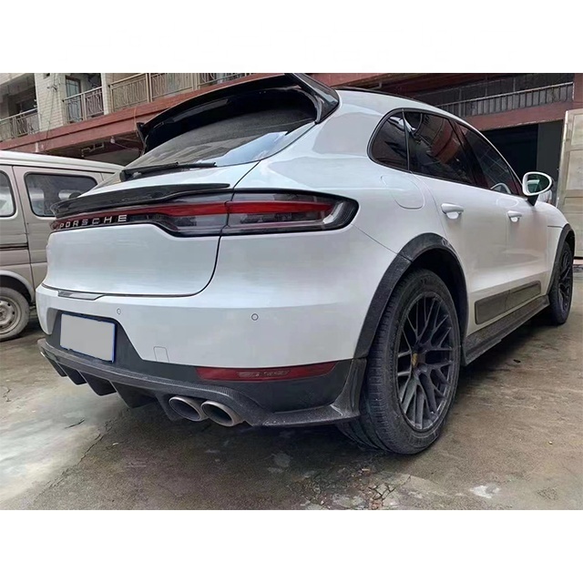 New arrival Carbon fiber wide body kits For PORSCHE MACAN Car Parts