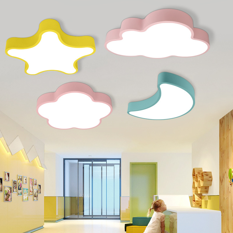 High quality ceiling lamp for children playground ceiling mount led light star ceiling light