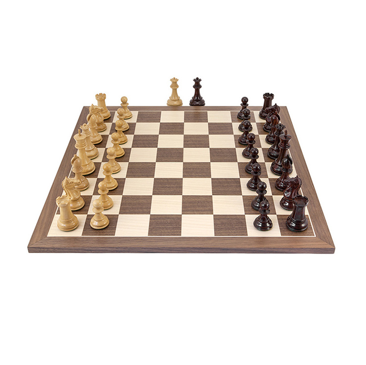 cheapest wooden mini digital unfoldable chess demo board figures miniature 1.5inch pieces game set for kids