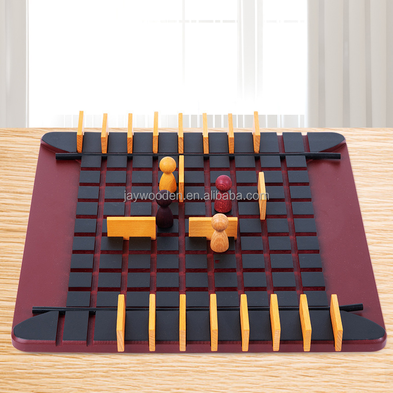 GAME toys Quoridor Board Chess Game Varnish play Fun Children Strategy board game for adults