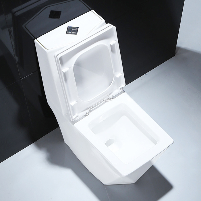 New product high quality modern diamond sanitary ware porcelain toilet bowls white color water-saving ceramic toilet