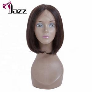 100% Real Brazilian Human Hair U Part Wig White Women Lace Wigs In 8-26 Inch