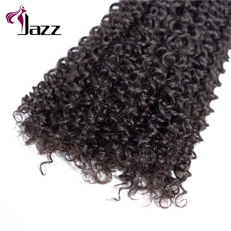 mongolian afro kinky curly hair weave bundles with frontal closure