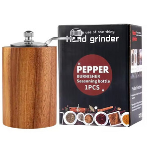 Mill Hand Crank Pepper Grinder Salt Shaker Manual Salt Grinder With Handle