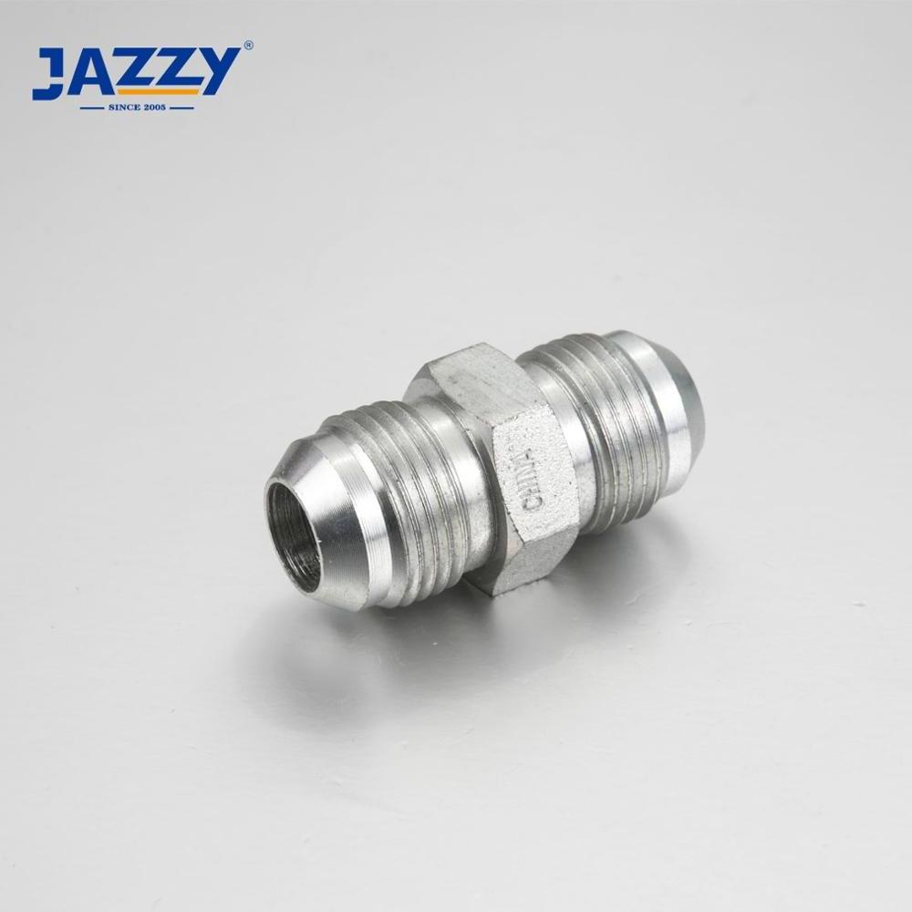 JAZZY compression swagelok tube fittings union elbow straight male connector SAE hydraulic adapter