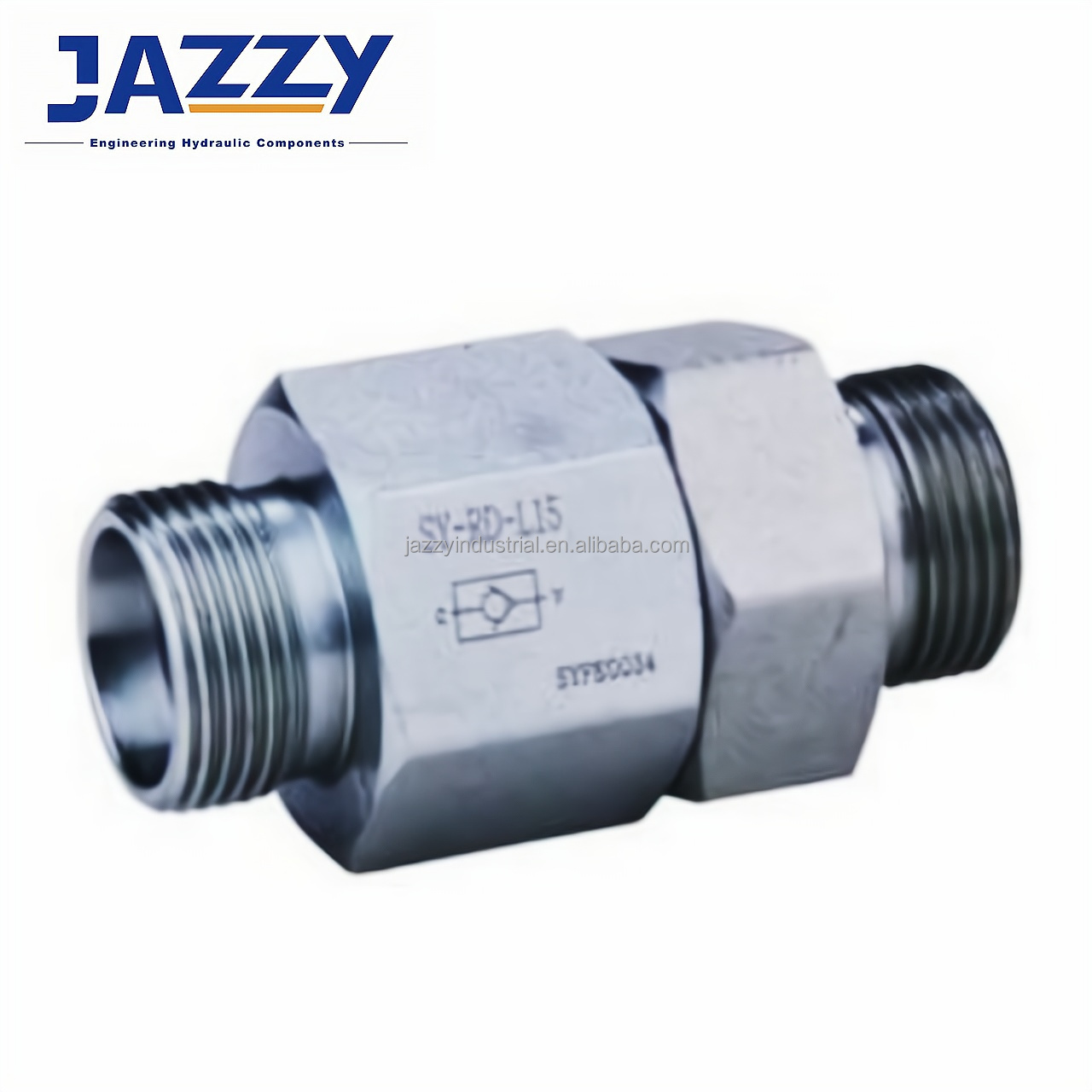 JAZZY SY-RD RZ RV Series Check Valve Single/Dual Pilot Check Valve hydraulic high pressure ball valve stainless steel