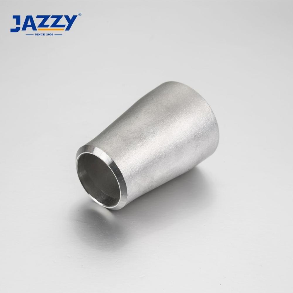 JAZZY ASME B16.9 MSS SP-43 AISI 304/304L/316/316L seamless stainless steel butt weld ss  pipe end cap