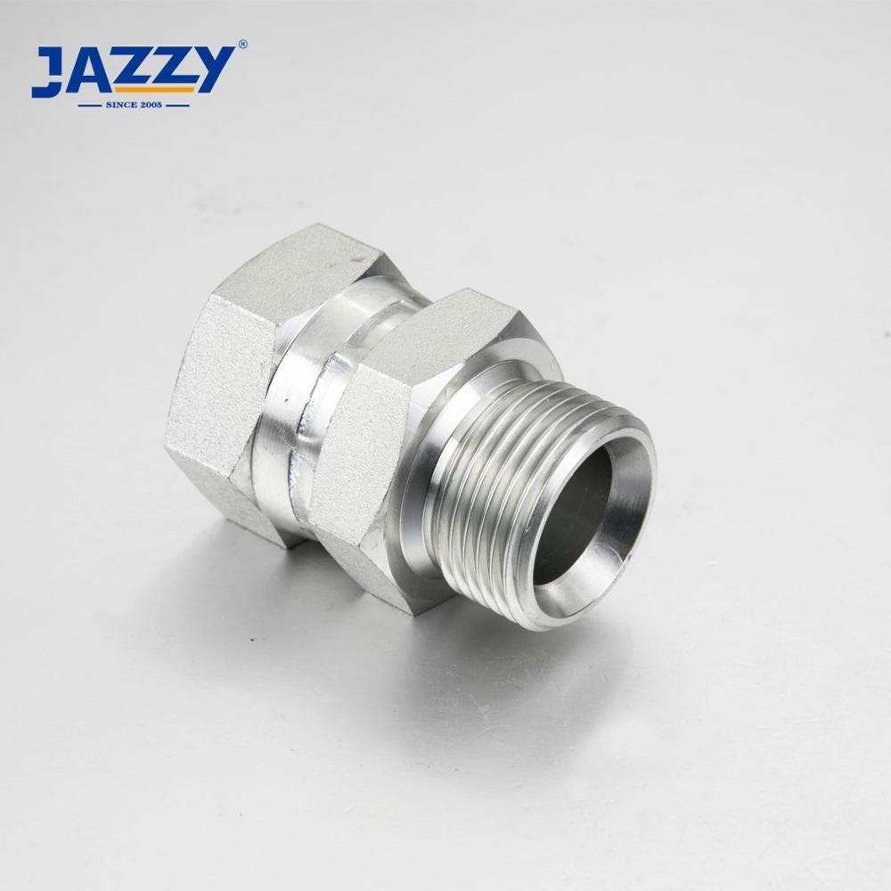 JAZZY Original Factory Swivel BSP Female to BSP Male Straight hose fitting hydraulic adapter