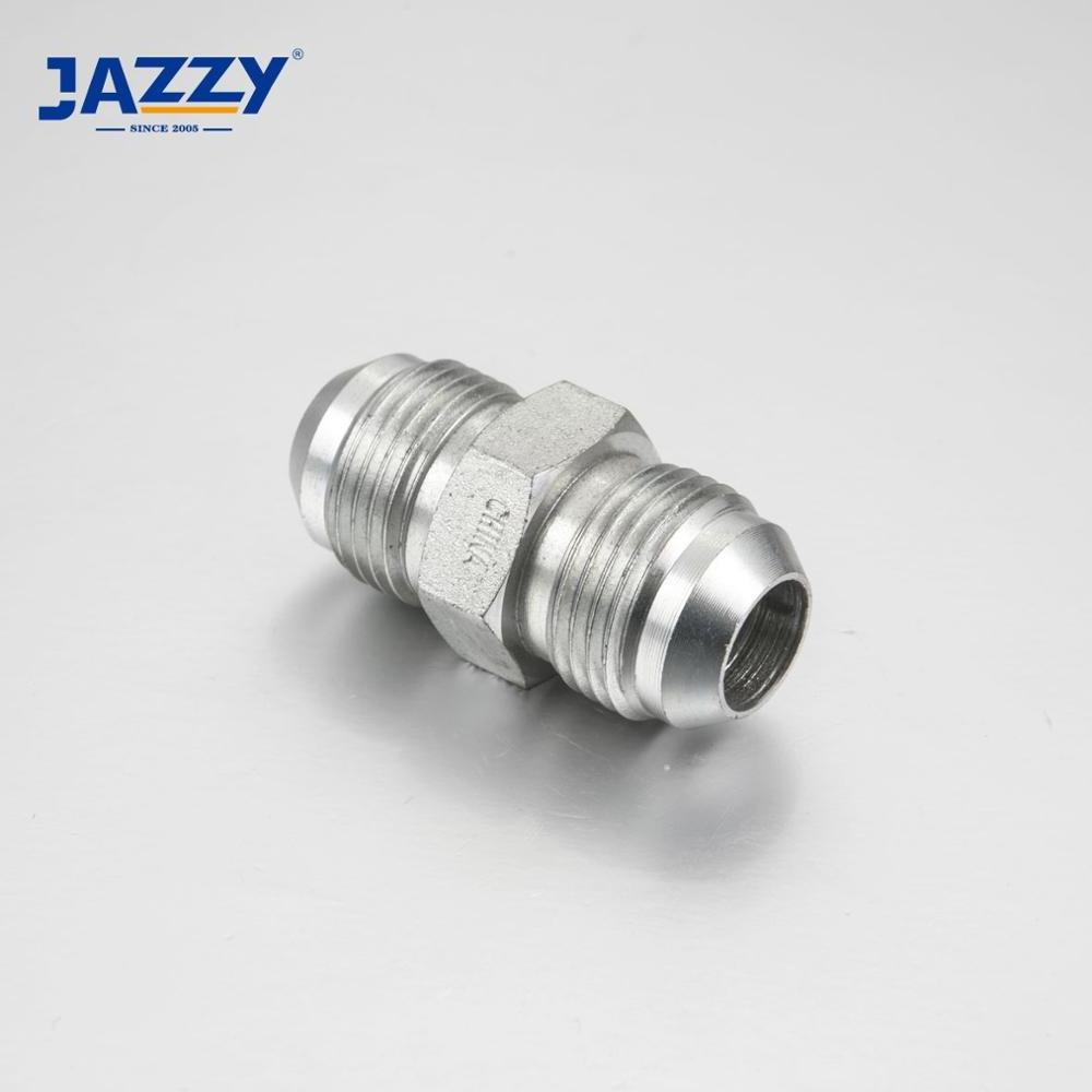 JAZZY compression swagelok tube fittings union elbow straight male connector SAE hydraulic adapter