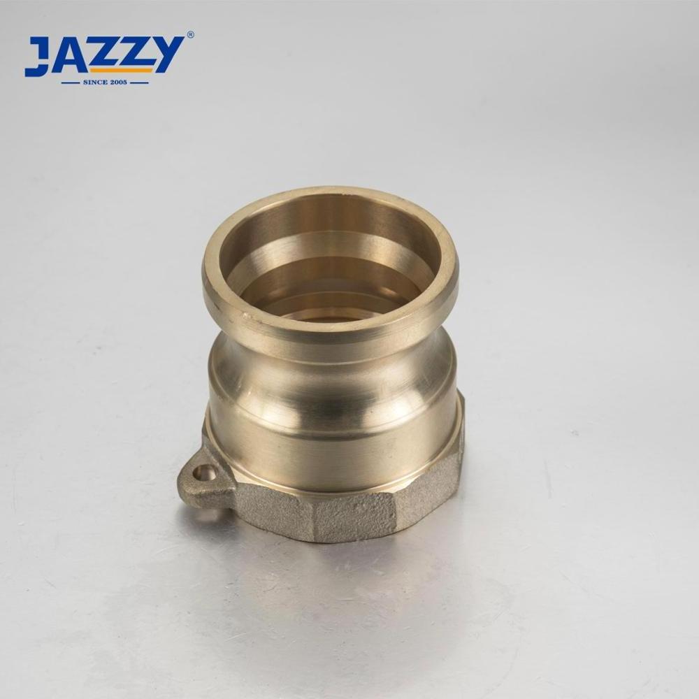 JAZZY conpetition price brass type A groove connector adapter hose camlock coupling