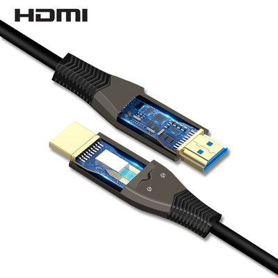 Hdmi Aoc Cable Supply 15M 50M 100M 200M Hdmi Roll TV Transmitter Support 4K*2K\/60Hz AOC 4K Active Optical Fiber HDMI Cable