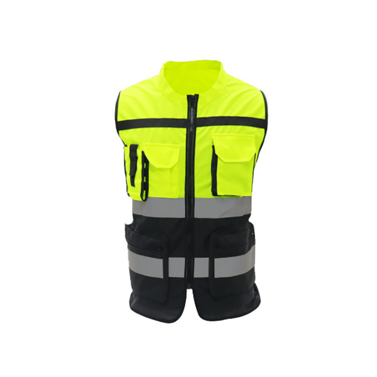 OEM Breathable Reflective High Visibility Vests With Pockets Safety Vest