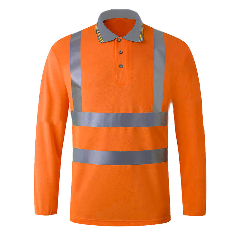 Hi-Vis Safety Daily Work Construction Polo Shirts for Men for Women Polos