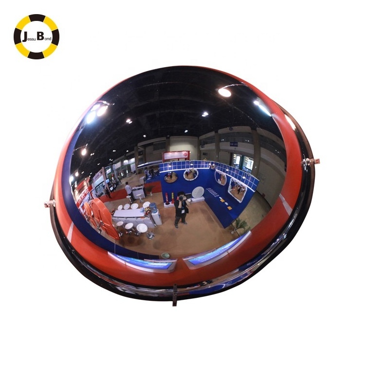 360 Degree Large Angle Fish-eye Indoor Safety Full Dome Mirror Acrylic Convex Dome Mirror