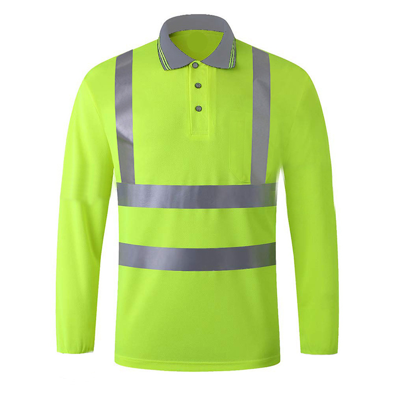 Hi-Vis Safety Daily Work Construction Polo Shirts for Men for Women Polos