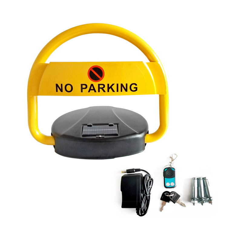 IP67 Waterproof  APP Operated Solar Smart Remote Car Parking Lock  Barrier